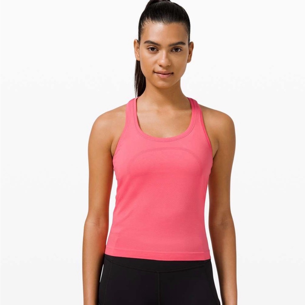 Lululemon swiftly tech waist length size 8